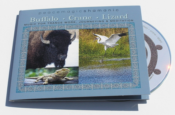 Peacemagic Shamanic - Buffalo-Crane-Lizard album cover